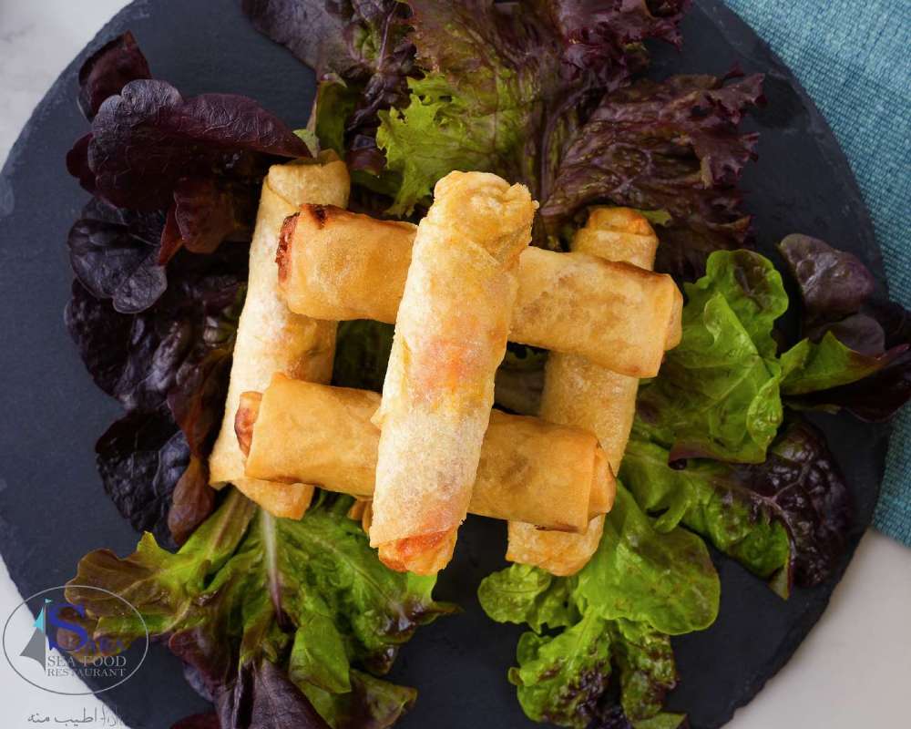 سبرينغ رول بالخضار