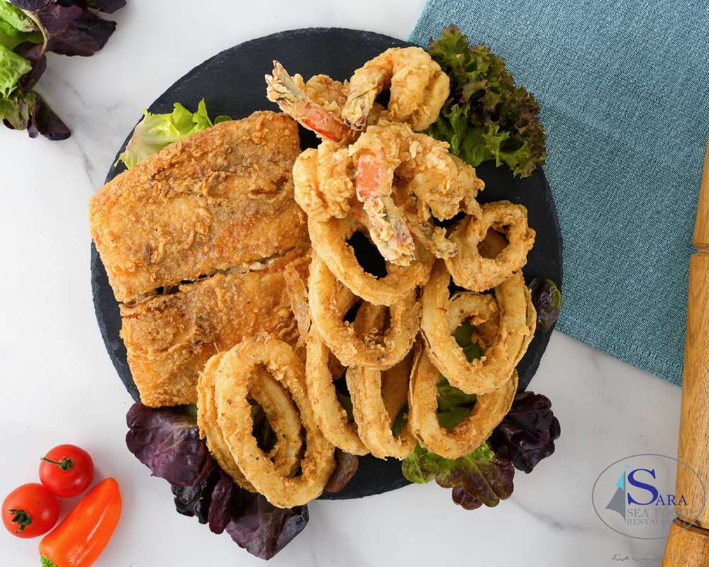 طبق ثمار البحر